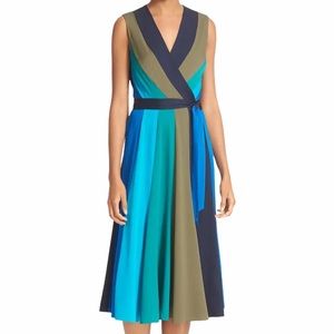 Diane Von Furstenberg Penelope Colorblock Dress